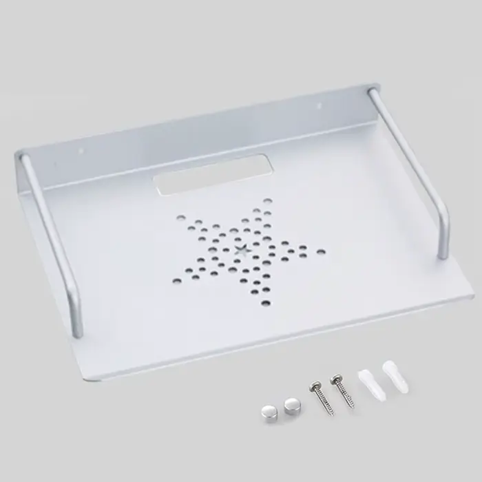 Support de projecteur polyvalent en métal, support de routeur mural, étagère de routeur pratique, ét