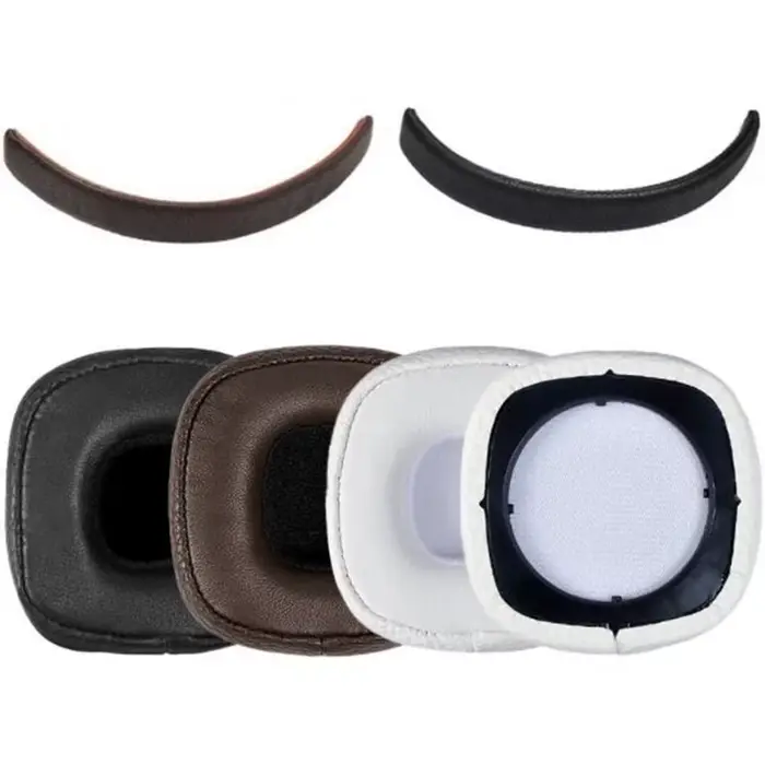 1 paire de coussinets d'oreille de remplacement pour casque Marshall Major 2/3, coussinets d'oreille pour Marshall Major II III