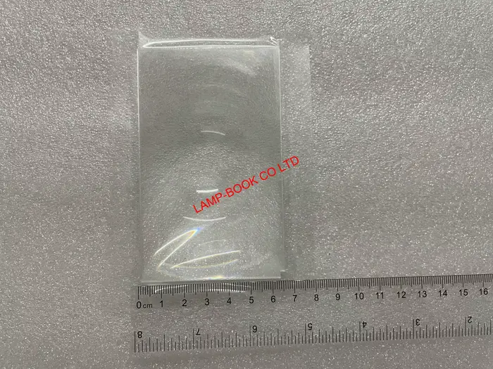 Lentille Fresnel compatible pour projecteur goojodoq 107 mm x 66 mm