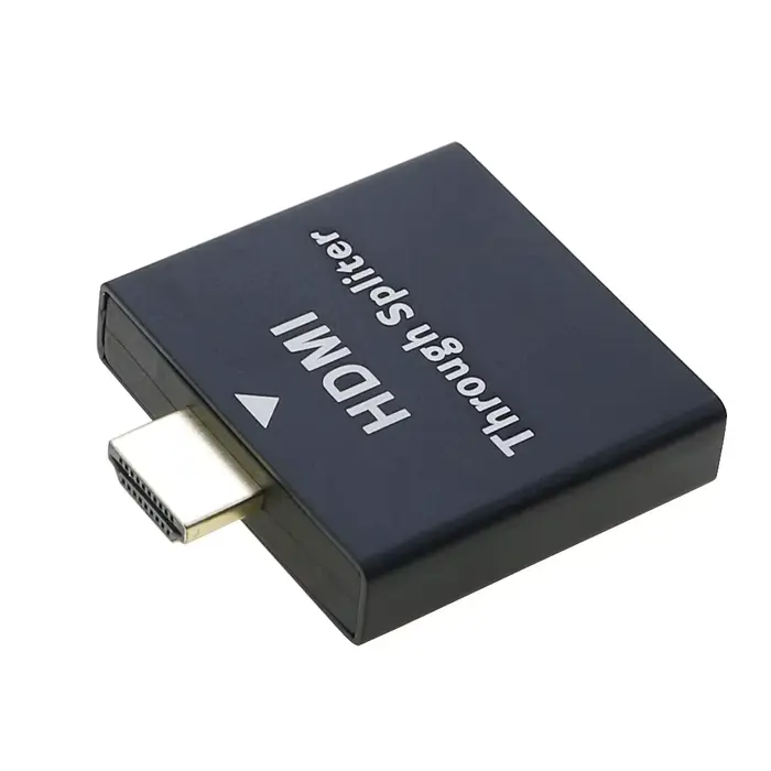 Répartiteur HDMI 1 en 2, Sortie Haute Définition 1080P, Synchronisation Audio et Vidéo Même Écran, P