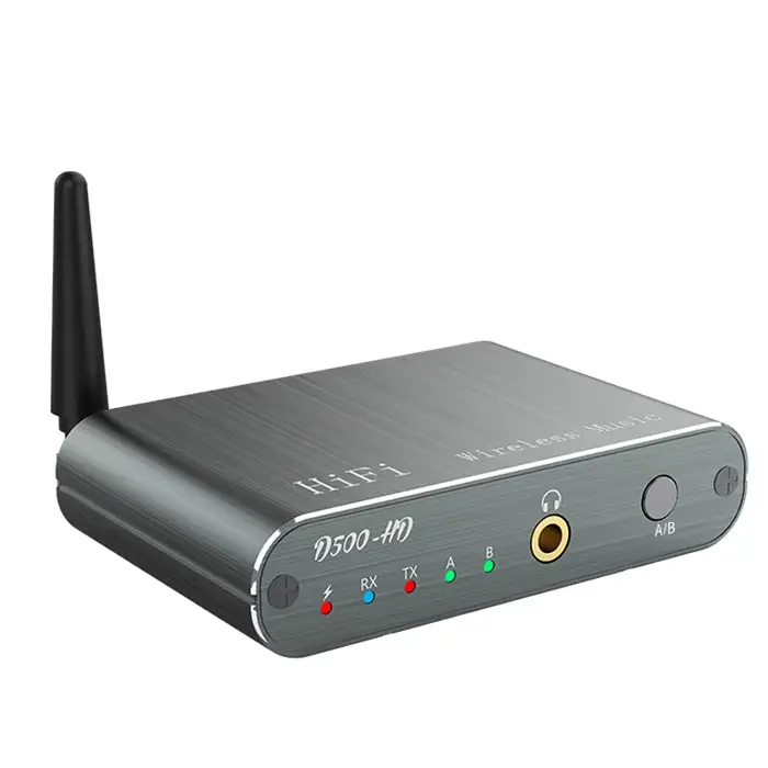 Transmetteur-récepteur audio Bluetooth AptX HD/LL, 3.5MM AUX Type-C, multipoint, double flux, qualit