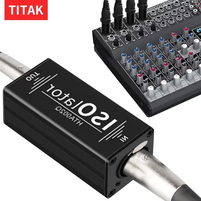 Filtre anti-bruit audio XLR 6