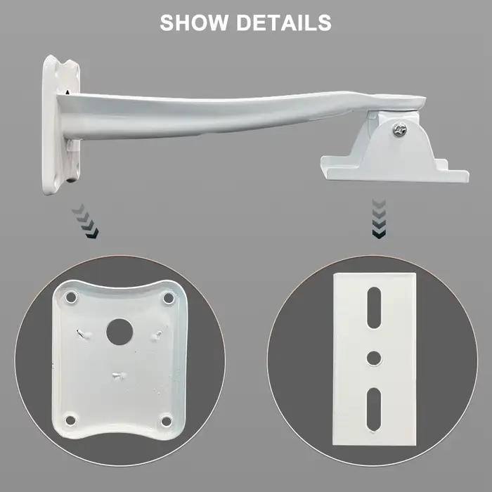 Support mural rotatif et réglable Everycom blanc pour projecteur