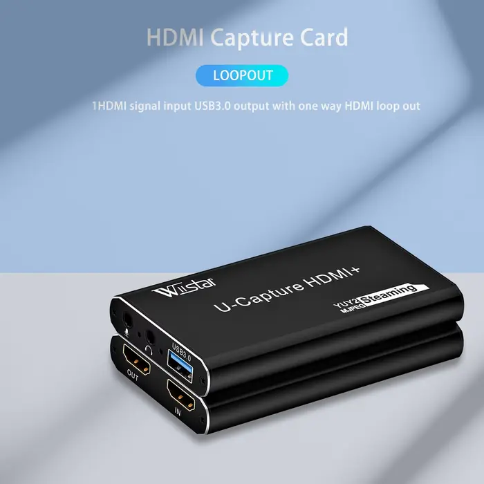 Carte de capture vidéo HDMI, USB 3.0, 1080P, pour TV, PC, PS4, jeu, diffusion en direct, pour Window