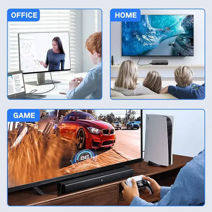 Câble compatible HDMI vers DP