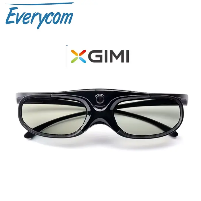 Lunettes 3D originales Everycom XGIMI pour projecteur DLP-Link, lunettes de réalité virtuelle, image