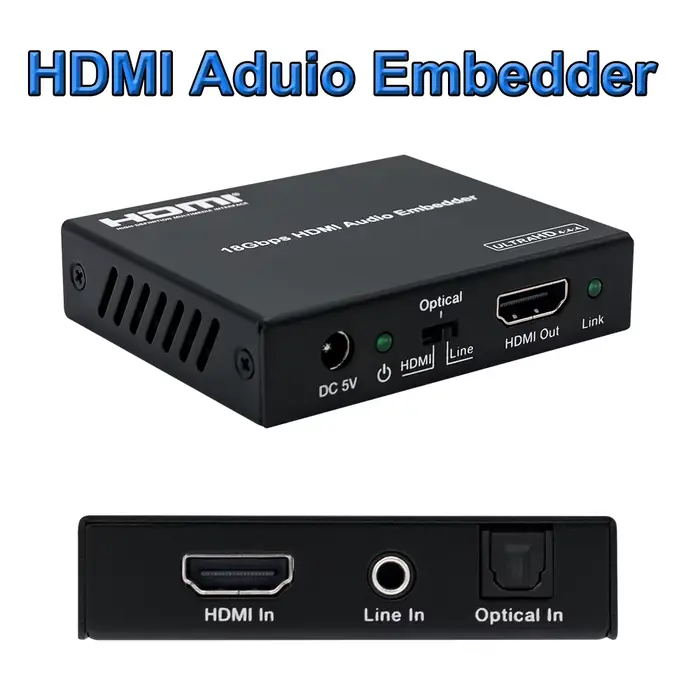 Encastreur audio HDMI 2.0