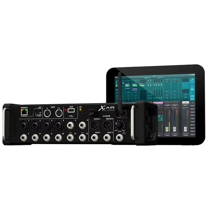 Mélangeur Audio numérique contrôlé par tablette XR18, Console de mixage DJ professionnelle avec DSP 