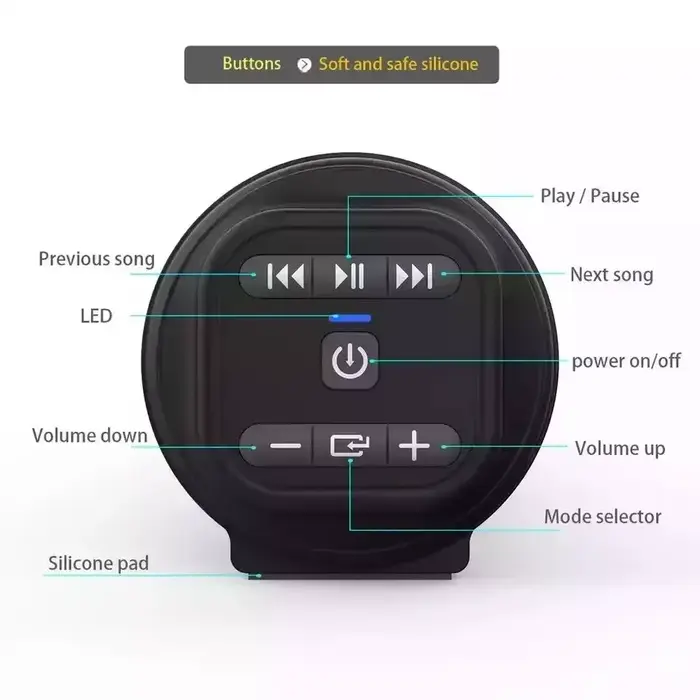 Barre de son portable super puissante avec haut-parleur Bluetooth sans fil