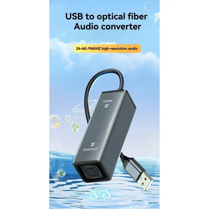 Adaptateur Audio USB vers optique