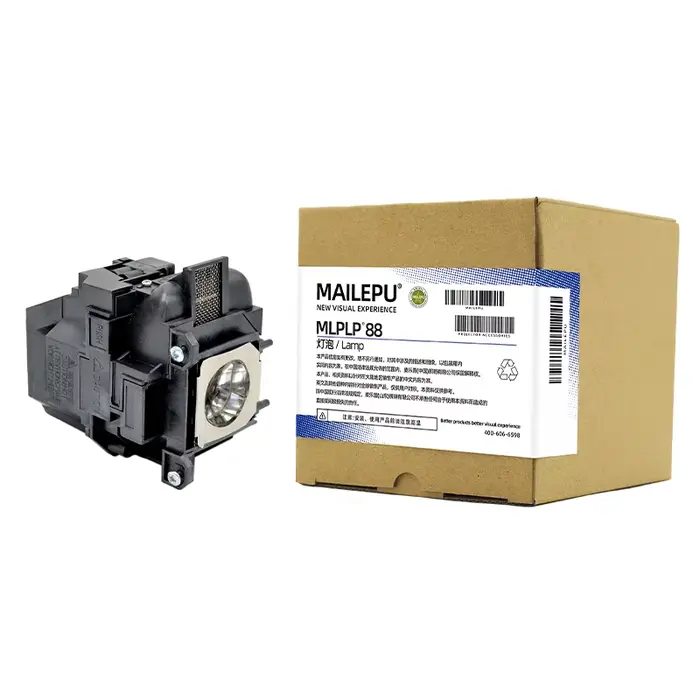 Lampe de projecteur ELPLP96/V13H010L96, adaptée au projecteur EpsonEB-107/108/109W/1266/1286/2042/2142W/2247U/EB-970/980W/990U/S39