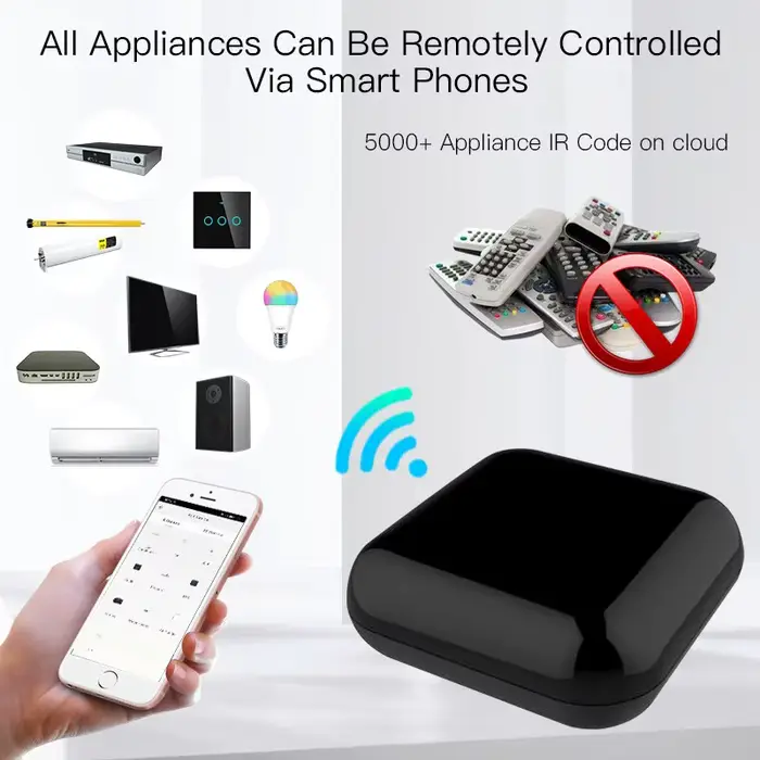 MOES Tuya WiFi IR RF télécommande pour climatisation TV