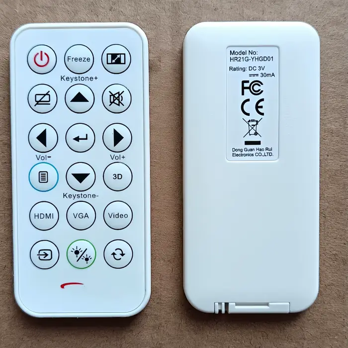 Nouvelle télécommande de projecteur originale pour Optoma HWF6593 HWF6615 OPS2124 OTS4130 S331 W355 