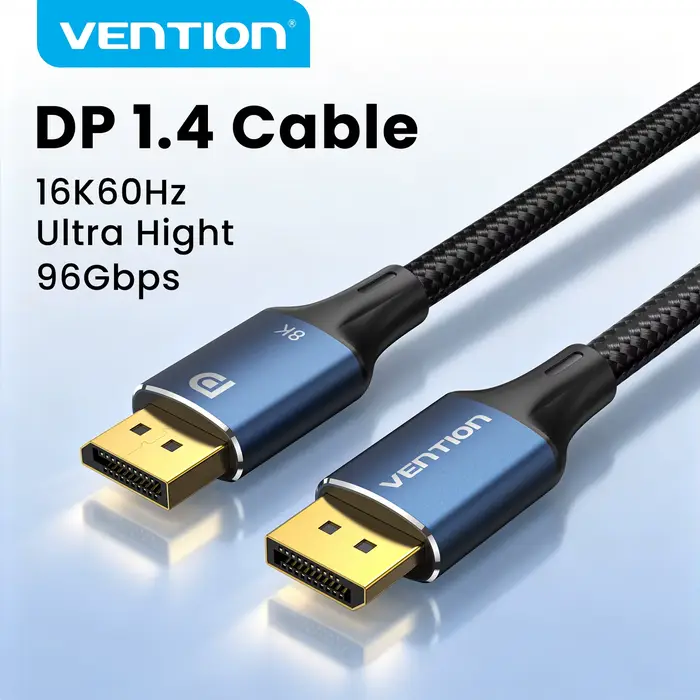 Vention displayport 1.4 câble 8K 60HZ 4K HDR 165hz
