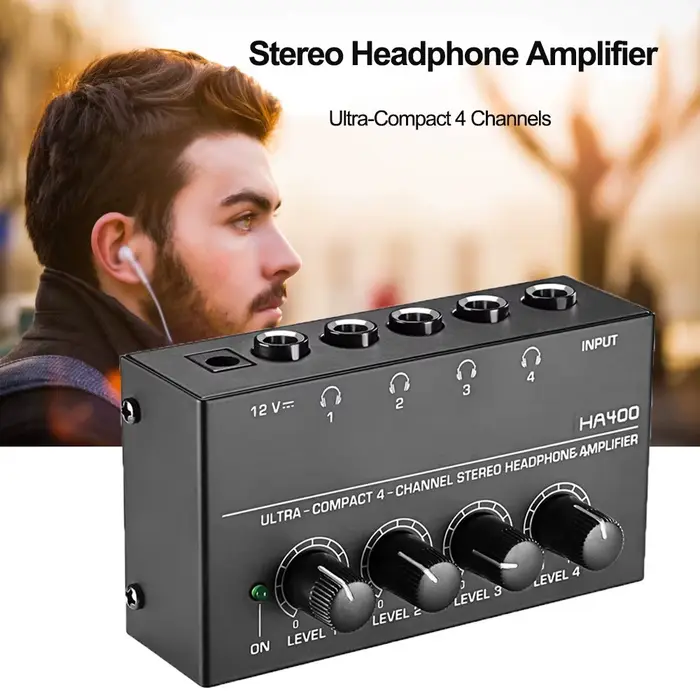 Mini amplificateur audio stéréo ultra-compact