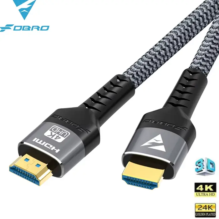 Câble compatible HDMI 8K, 4K à 120Hz, 8K à 60Hz, adaptateur HDMI 2.1, 48Gbps pour RTX 3080, Ehull HD