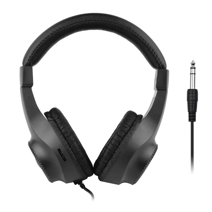 JEAmplifier-Casque supra-auriculaire stéréo filaire, casque audio pour piano électrique, centre comm