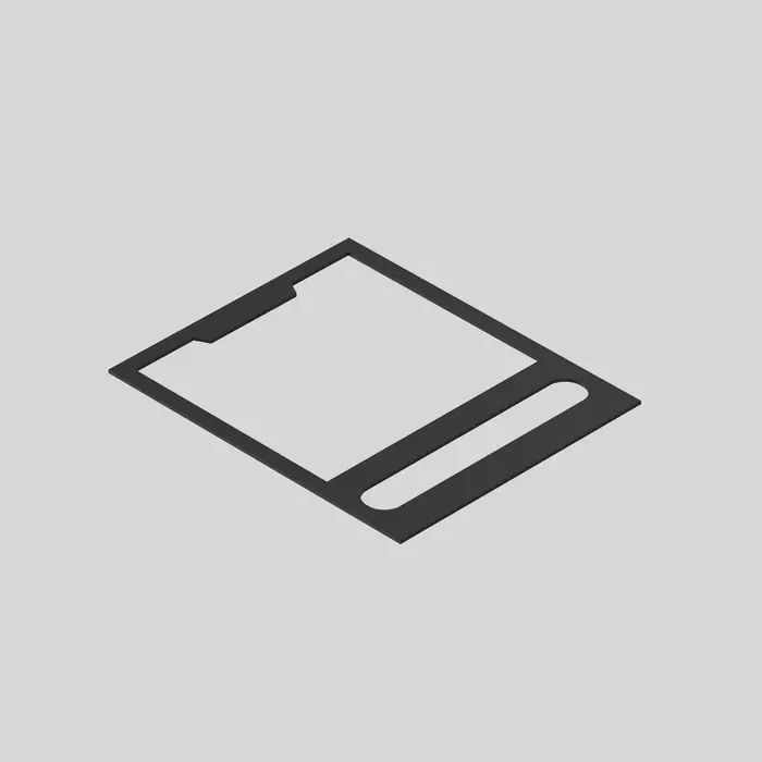 K750fans-Films de commutation transparents, noirs et rouges
