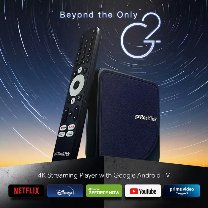 G2 4K Android TV 12 Stream Box avec Netflix