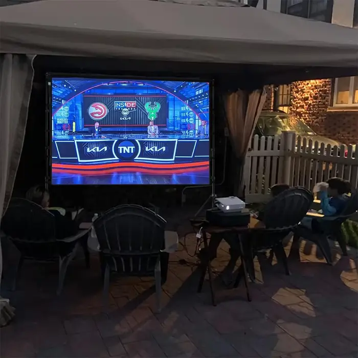 Écran de projection extérieur grand format LEJIADA à double support