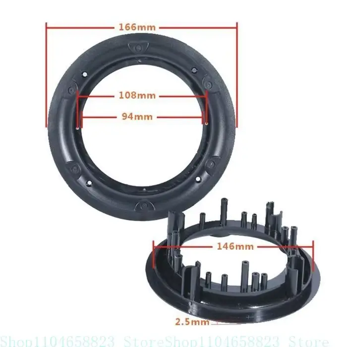 Grille haut-parleurs plafond 4/5/6.5/8 pouces, couverture haut-parleurs voiture pour haut-parleurs d