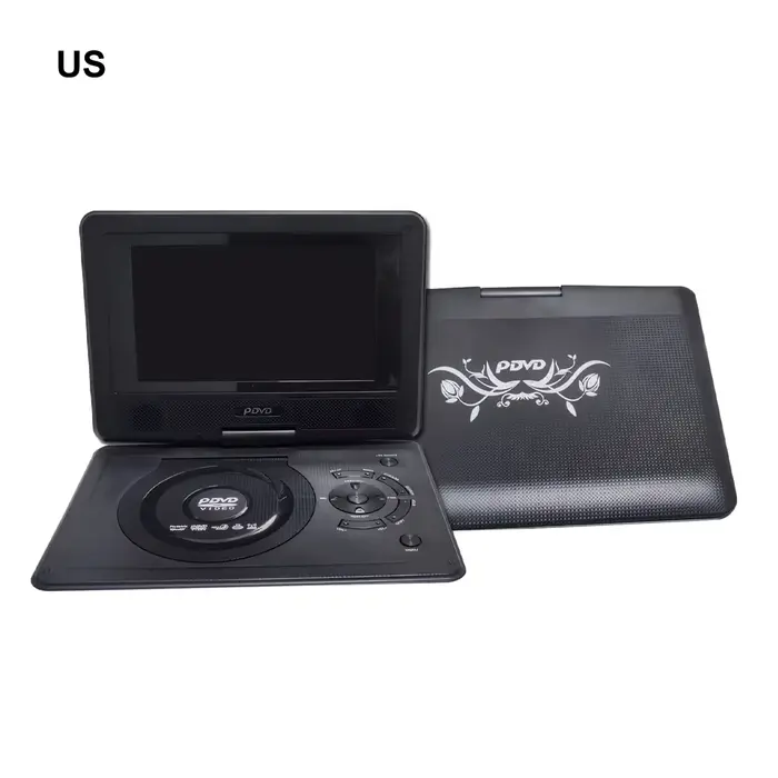 Lecteur Blu-Ray Portable HD, Grand Écran, Prise en Charge des Jeux, Radio FM, peut être des centaine