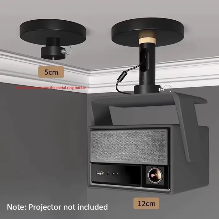 Support de projecteur universel robuste pour montage au plafond pour projecteurs XGIMI RS20 Vidda C2