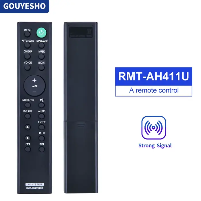 Nouveau pour Sony Bar Barra De macido Télécommande RMT-AH103U RMT-AH101U RMT-AH411U RMT-AH102U RMT-A