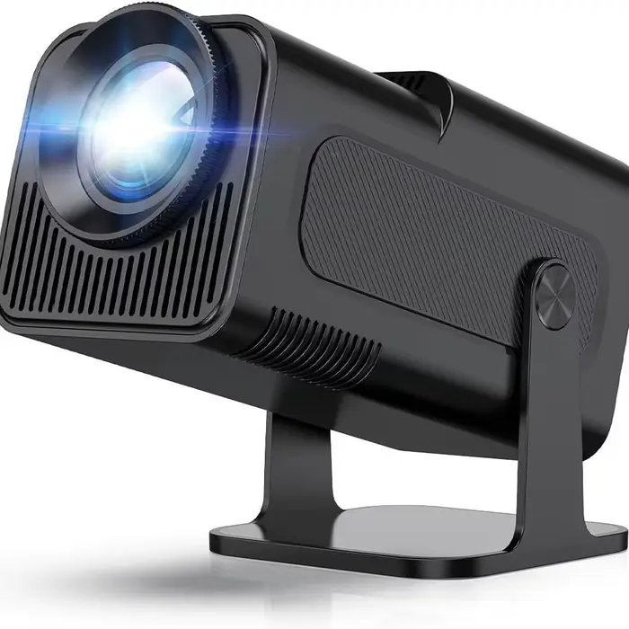 Projecteur vidéo intelligent HY320Mini 4K, 720P HD, luminosité 200 ANSI, pour Android 11.0, 180° °  