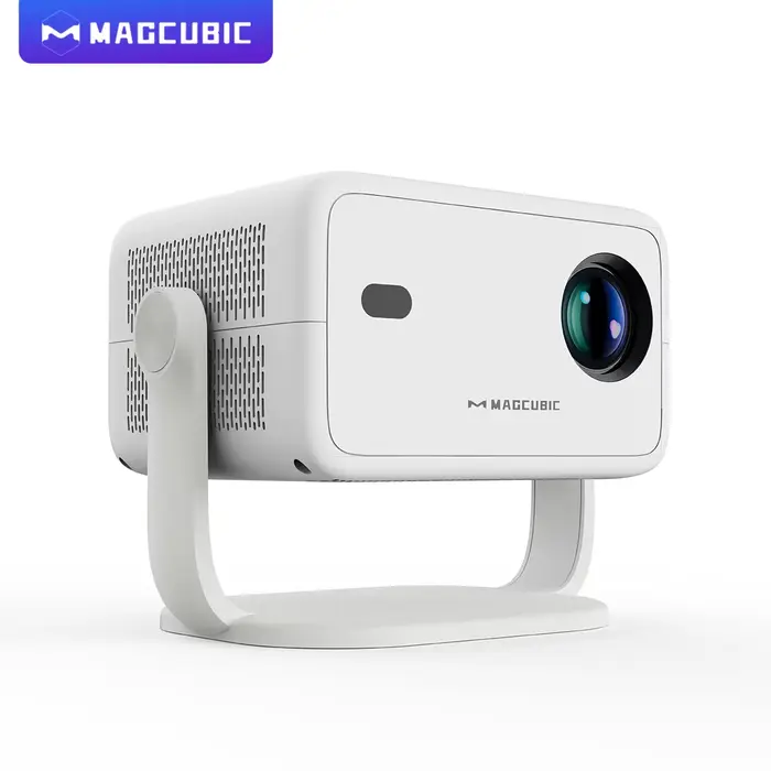 Magnécanique Natif 1080P 650ANSI 8K Android 14 L018 360 °   Projecteur avec mise au point automatiqu