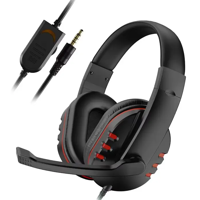 Casque filaire de jeu avec microphone