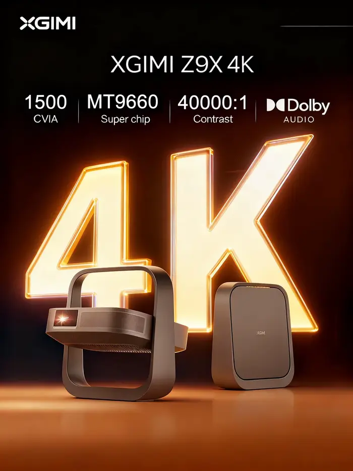 XGIMI Z9X 4K projecteur Laser Triple couleur Portable Zoom optique 3D projecteur vidéo UHD pour Home