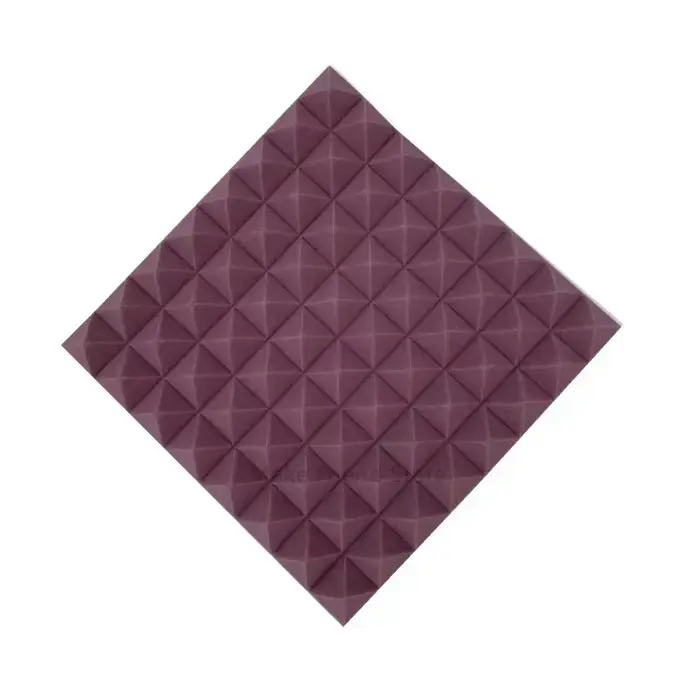 12 paquets 50x50x5cm Studio pyramide mousse acoustique insonorisée mousse Absorption acoustique isol