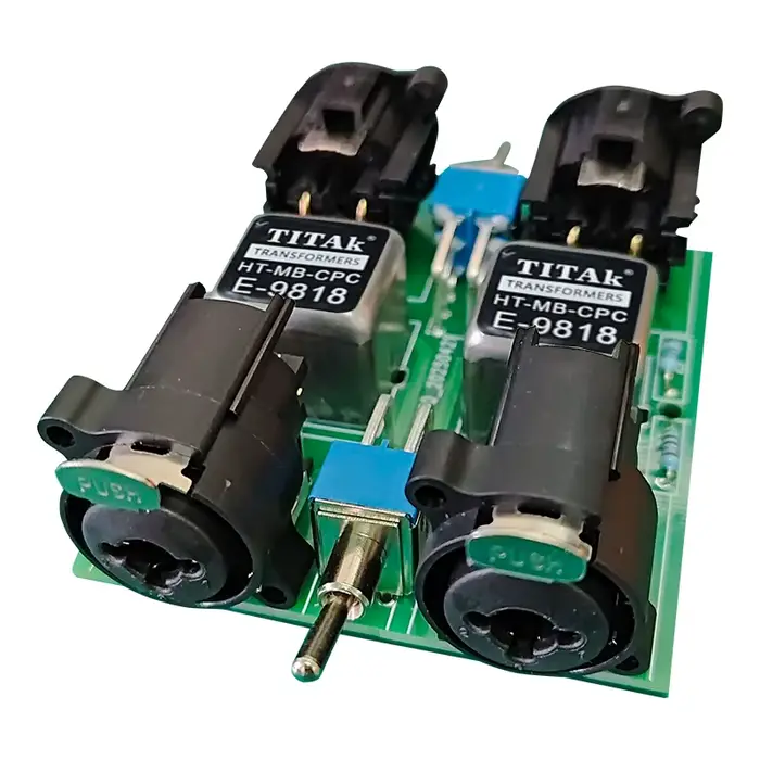 Isolateur audio, Éliminateur de courant audio, XLR 6.5, Isolateur Permalloy, Filtre de masse commune