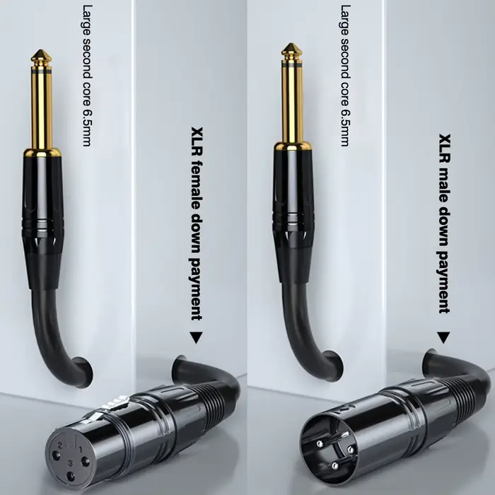 Câble Audio XLR vers 6.5mm
