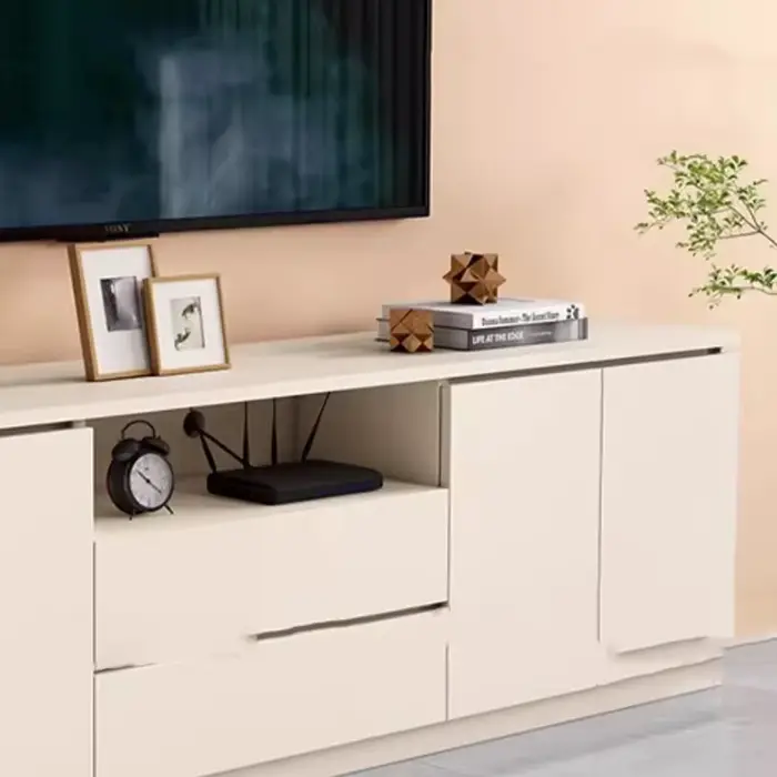 Beauté moderne meuble Tv Vintage luxe Premium avec rangement