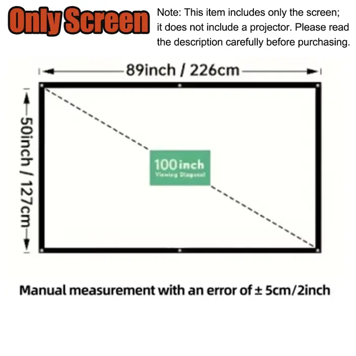 Projecteur intelligent AOC prenant en charge la lecture 4K 1080P, Wi-Fi, mise en miroir sans fil de 