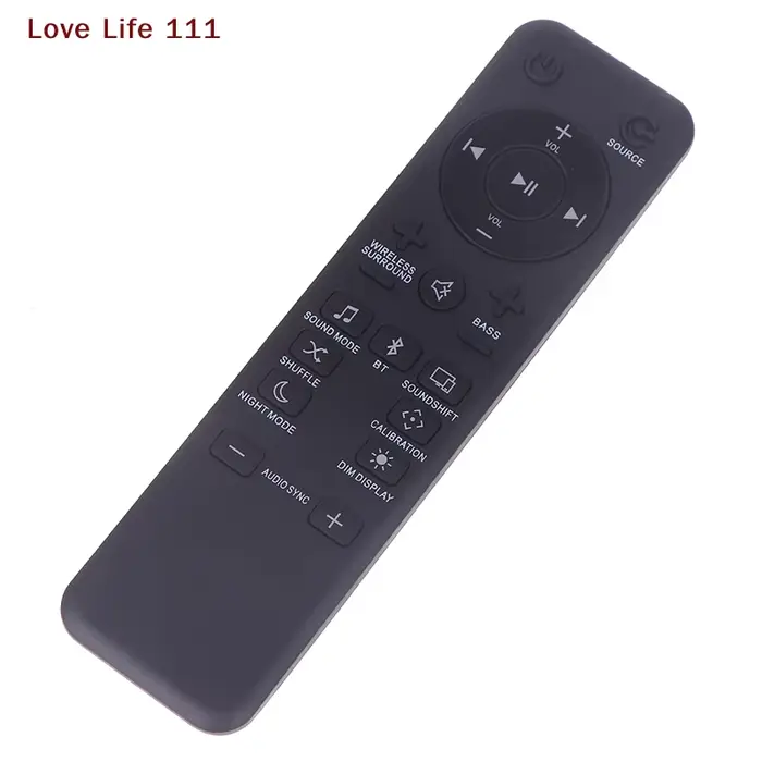 Nouvelle télécommande noire pour JBL Bar 2.1 3.1 5.1 canaux 4K Ultra HD système de barre de son sans