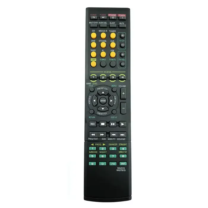 Télécommande pour récepteur Audio Yamaha pour RX-V650 / RX-V459 / RX-V730RDS RX-V3800 RX-V663 RX-V86