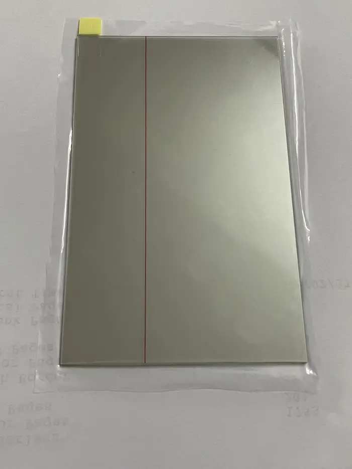 Verre polarisant compatible pour budgétaire Philips Neopix 720, 149x90mm