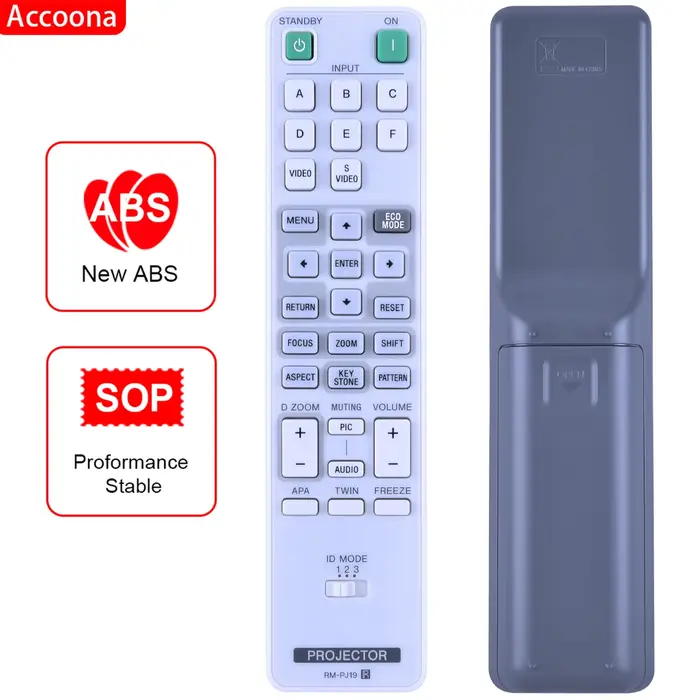 Nouvelle télécommande de projecteur RM-PJ19 pour Sony VPL-F400X F500X F600X FX30 FX35 FX37 FH30 FH31