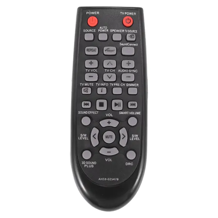 Remplacement de la télécommande pour Samsung Ah59-02547B Hw-F450 barre de son Hwf450