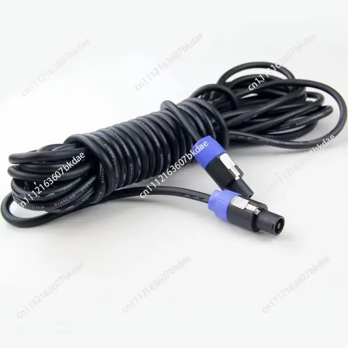 Câble audio professionnel, câble de haut-parleur dédié à l'ingénierie audio, amplificateur de puissa