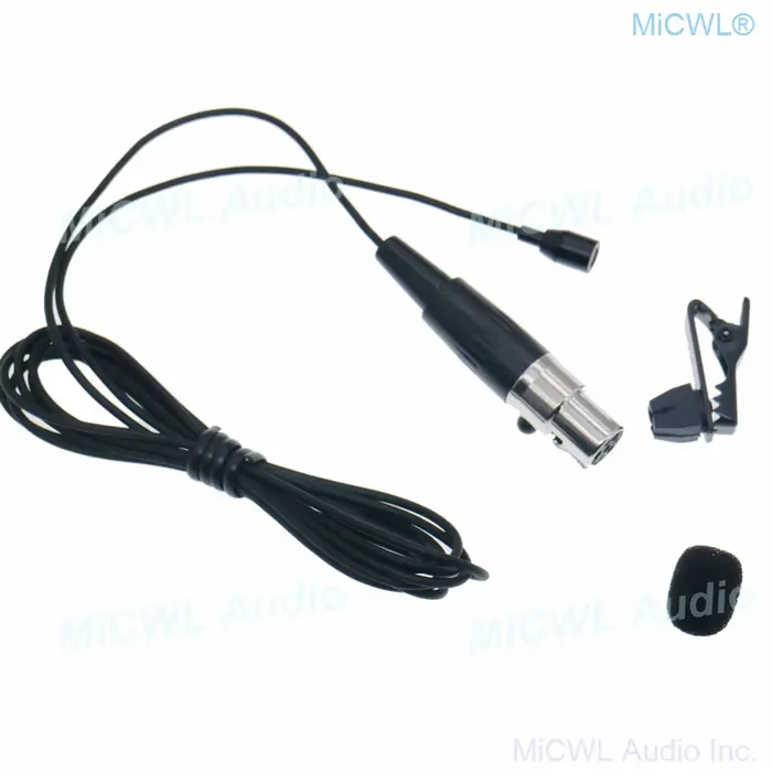 Mini Microphone Audio Lavalier sans Fil ME5 pour AKG Samson Gemini TA3F, 3 Broches, Système de Ceint
