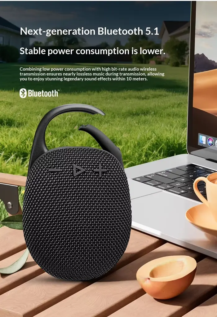 Clip5 – haut-parleur Bluetooth Ultra Portable, Mini haut-parleur d'extérieur, connexion multi-haut-p