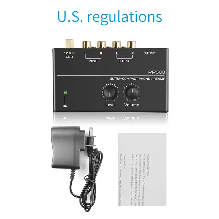 Mini amplificateur amplificateur Audio amplificateur domestique préampli Phono Ultra-compact préampl