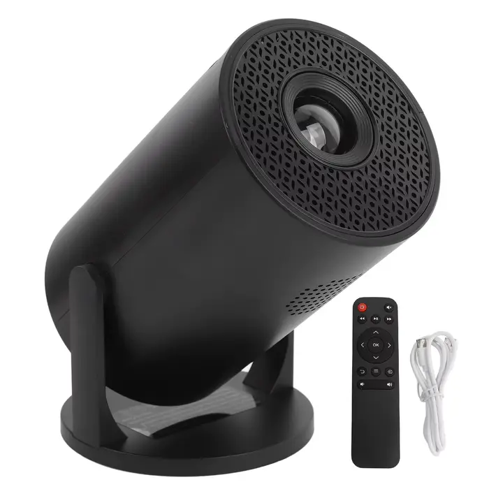 Projecteur Portable sans fil fidélité 1080P 270 degrés réglable USB TV bâtons projecteur de film vid