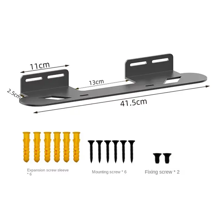 Support de montage mural pour barre de son Sonos Beam, Compatible avec Sonos Beam Gen1 et Gen2, supp