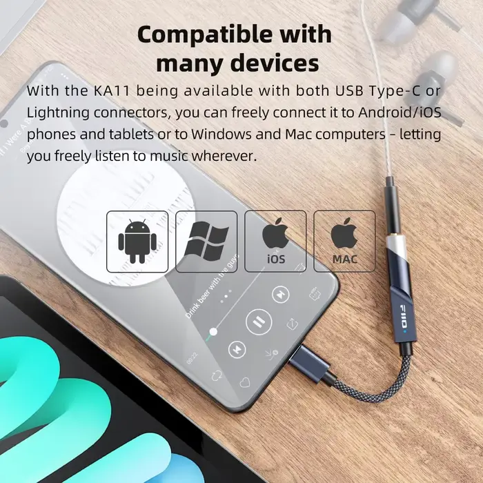 Amplificateur DAC USB FiiO JadeAudio KA11