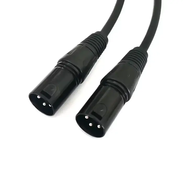 Câble audio XLR mâle vers femelle/mâle M/F ODavid blindé, pour microphone, centre commercial, femell